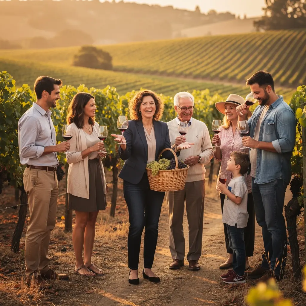 Lokalny sprzedawca zachęcający turystów do spróbowania świeżych owoców morza.